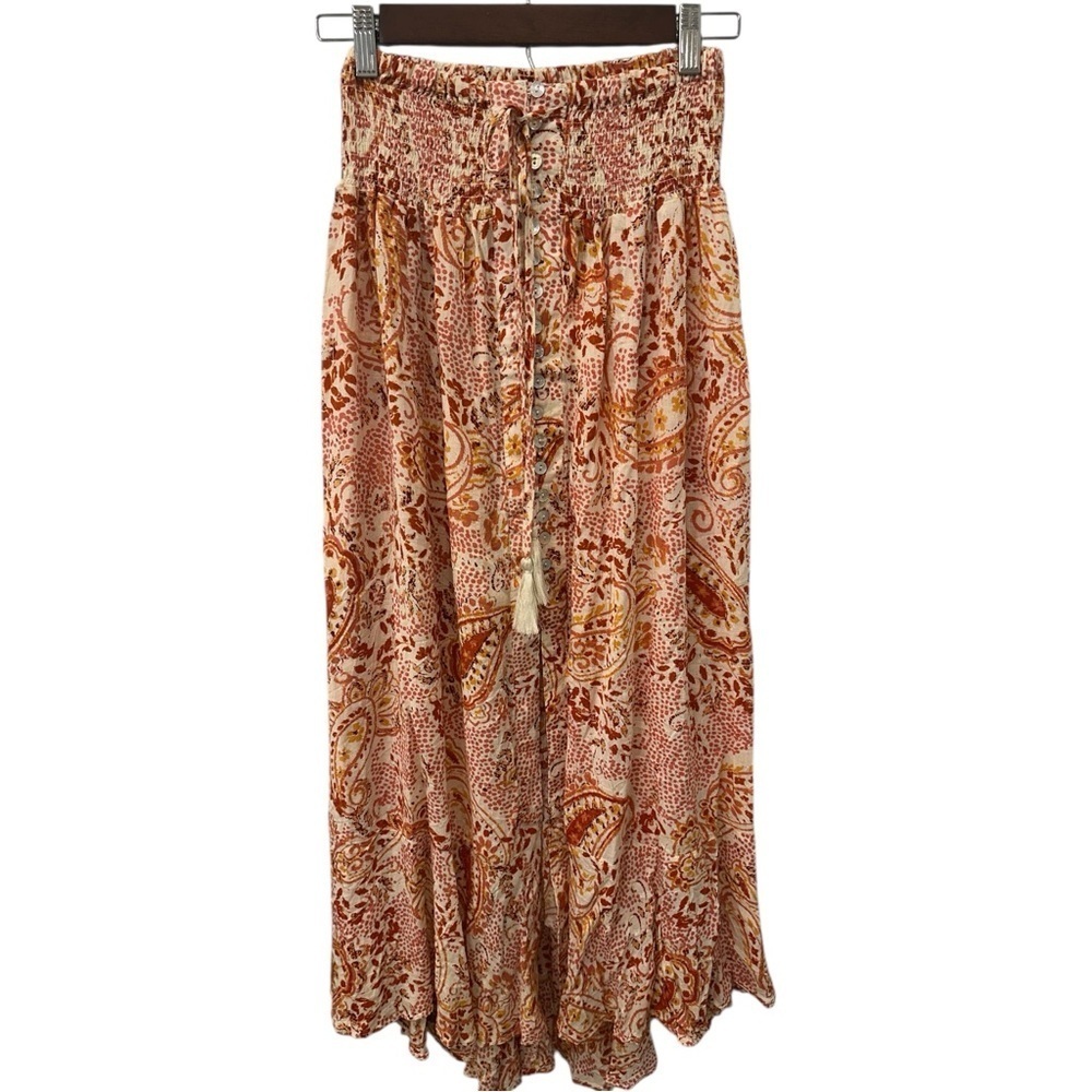 NWT Cynthia Rowley Floral Paisley Maxi Skirt S NWT Boho